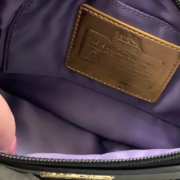 Coach Amanda Satin Clutch NWOT - Picture 6 of 8